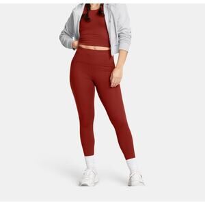 Under Armour Women's Fitted Legging Ankle Length Red/Gray Size Small Lot of 2